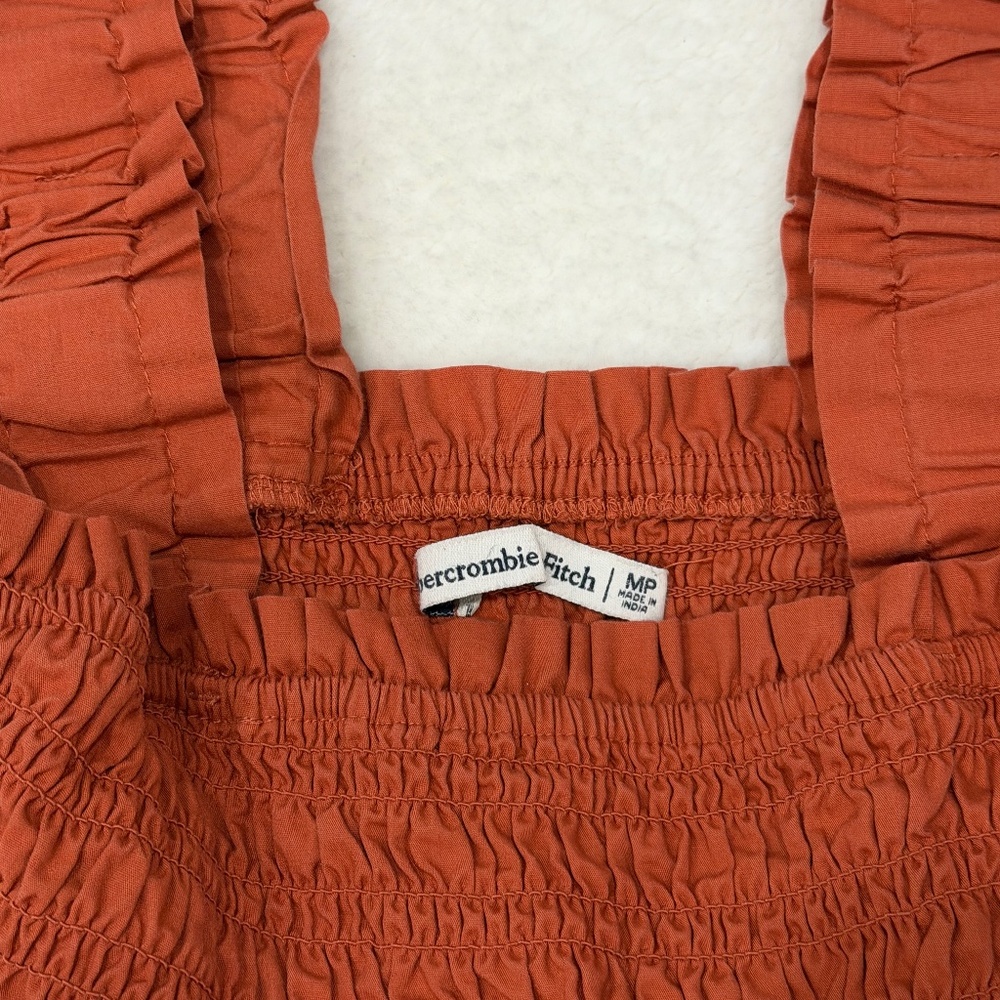 Abercrombie & Fitch Burnt Orange Dress with Pockets - Picture 3 of 3